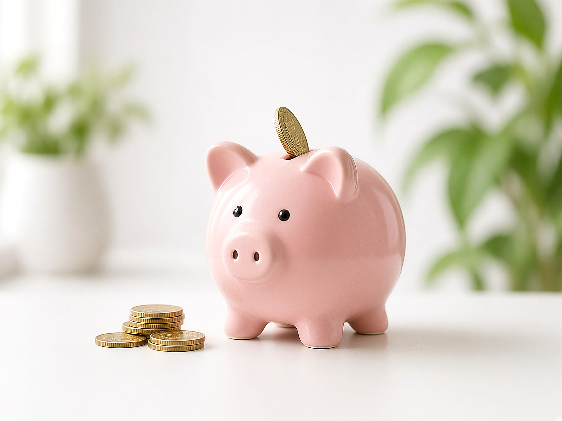 A piggy bank representing Medicare savings programs
